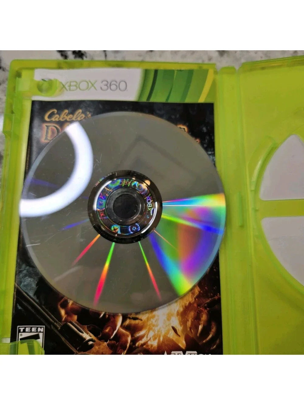 Cabela's Dangerous Hunts 2011 Xbox 360 Complete in W/manual